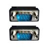 ACGTUY Best Price Adapter D-Sub 9-pin RS232 DB9-pin Male Female Converter Monitor DB9 Expander Extension Connector(M M) view 1