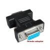 ACGTUY Best Price Adapter D-Sub 9-pin RS232 DB9-pin Male Female Converter Monitor DB9 Expander Extension Connector(M M) view 3