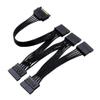 15pin SATA 1 Male To 5 Female Splitter Hard Drive HDD SSD Power Adapter Cable view 3
