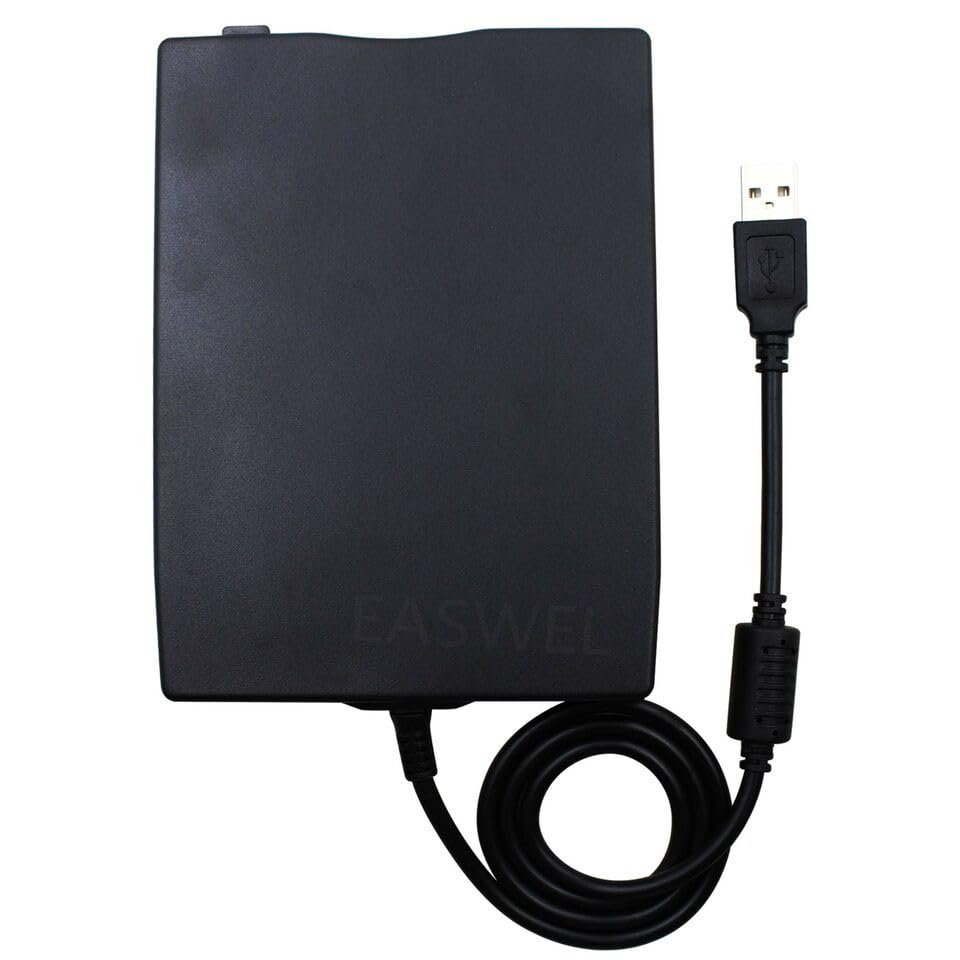 3.5" Portable USB 2.0 External Floppy Disk Drive 1.44MB Fit for Laptop PC Win 7/8/10