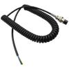 8 Pin Speaker Microphone Cable Cord Fit for Kenwood Radio TM-231 TM-241 TM-731A view 2