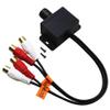 Car Audio Amplifier Bass RCA Gain Level Remote Volume Control Knob Universal view 1