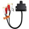 Car Audio Amplifier Bass RCA Gain Level Remote Volume Control Knob Universal view 3