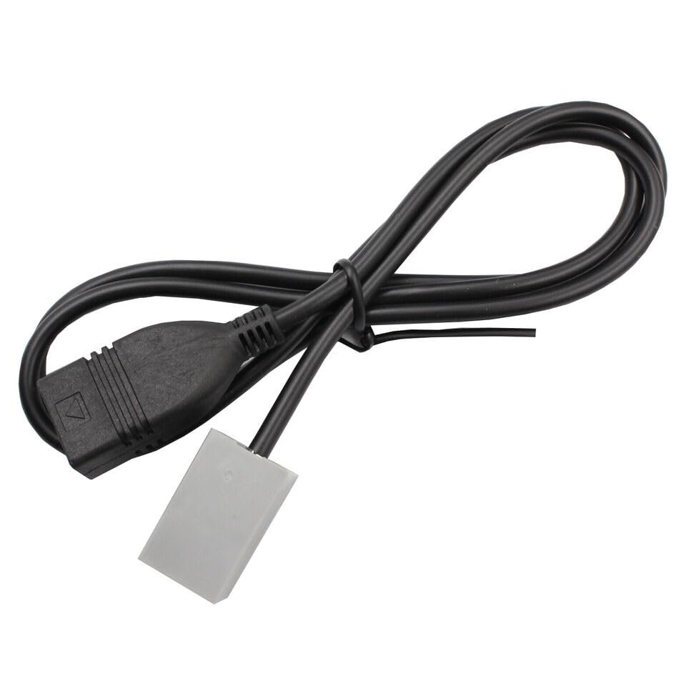 AUX USB Female Cable Adapter Port Fit for 2008 Onwards Honda/Civic/CR-V/Accord/Fit
