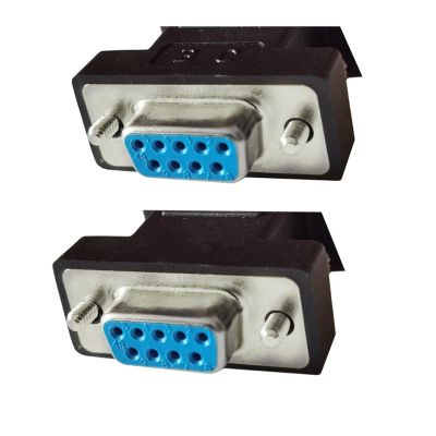 ACGTUY Best Price Adapter D-Sub 9-pin RS232 DB9-pin Male Female Converter Monitor DB9 Expander Extension Connector(F F)