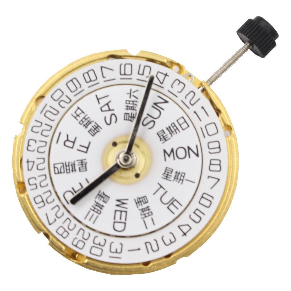 Fit for Seagull ST2146 Clone ETA 2836 2836-2 Automatic Movement Perlage Gold