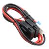 4 pin 12AWG DC power cable Fit for Yaesu Icom IC-7100 IC-7300 IC-7000 IC-7610 Alinco view 1
