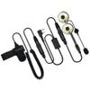 2 Pin PTT Motorcycle Helmet Headset Earpiece Fit for Kenwood Walkie Talkie view 1