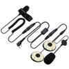 2 Pin PTT Motorcycle Helmet Headset Earpiece Fit for Kenwood Walkie Talkie view 2