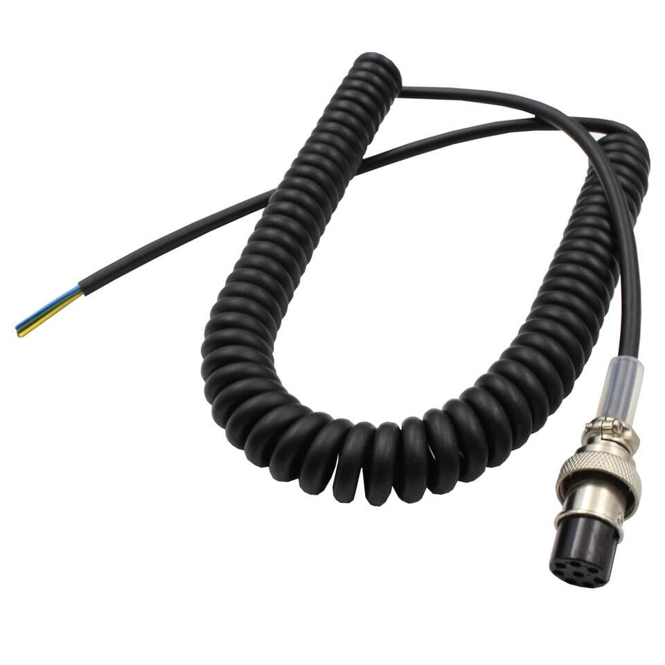 8 Pin Speaker Microphone Cable Cord Fit for Kenwood Radio TM-331A TM-431A TM-531A