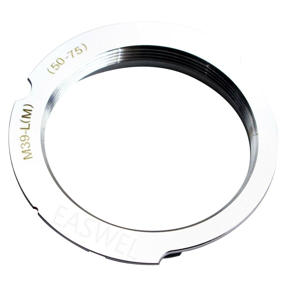 Adapter l39 Fit for Leica M Lens Adapter Ring Ring Camera Mount m39 L/M 50-75mm