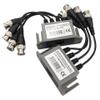 2Pcs 4 CH Passive CCTV Camera UTP BNC Video Balun Transceiver Rj45 CAT5 Cable view 2