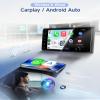 8 CORE 4G+64G Car Radio Stereo for Toyota Corolla 2003-2008/Camry 2002-2006/Highlander 2001-2007/RAV4 2001-2005, Wireless CarPlay/Android Auto 7" IPS Touch Screen Android 13 GPS WiFi DSP Camera view 2