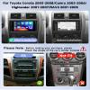 8 CORE 4G+64G Car Radio Stereo for Toyota Corolla 2003-2008/Camry 2002-2006/Highlander 2001-2007/RAV4 2001-2005, Wireless CarPlay/Android Auto 7" IPS Touch Screen Android 13 GPS WiFi DSP Camera view 3