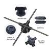 3D Hologram Fan, 3D Hologram Projector LED Holographic Advertising Display, Holographic Fan Spinner, for Trade Show Advertising Exhibition Gift view 3