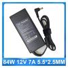 100-240V AC 50/60Hz 12V 7A 84W 5.5 * 2.5MM TV Receiver, Monitor Power Adapter(US) view 2