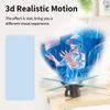 3D Hologram Fan, 3D Animation Video Projector Naked-eye Holographic 3D Projector Advertising Display, for Home Decorations,Anime character projection,Parties view 4