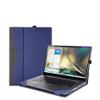 17.3 inch Case Cover for Acer Aspire 3 Laptop - A317-55P & for Acer Aspire 5 Laptop - A517-58M,PU Leather Protective Sleeve Shell Bag with Heat Dissipation Hole (Dark Blue) view 1