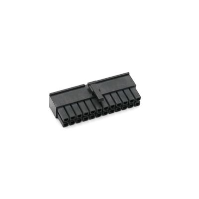 Chunsu 4.2mm Motherboard 24Pin ATX Male/Female Connector for PC 100pcs(1,24p Male)