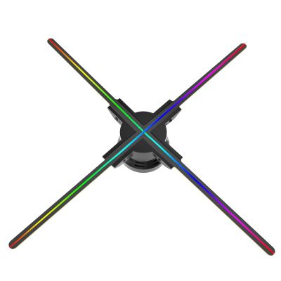 3D Hologram Fan, 23.62" 3D Hologram Fan Video Advertising Projector Holographic Imaging Lamp, Holographic Advertising Display for Business,Bar,Parties