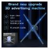 50CM 3D Hologram Projector Advertise Display Fan, Led Sign Holographic Lamp Shop Christmas Halloween Party Logo Light, for Business Bar Parties view 3
