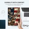 Case for 6" Kindle (11th Generation, 2024/2022 Release) Slim PU Leather Adjustable Multi-Angle Smart Shell Cover with Auto Wake/Sleep for Kindle 2024/2022 11th Gen e-Reader, Deer American Flag view 3