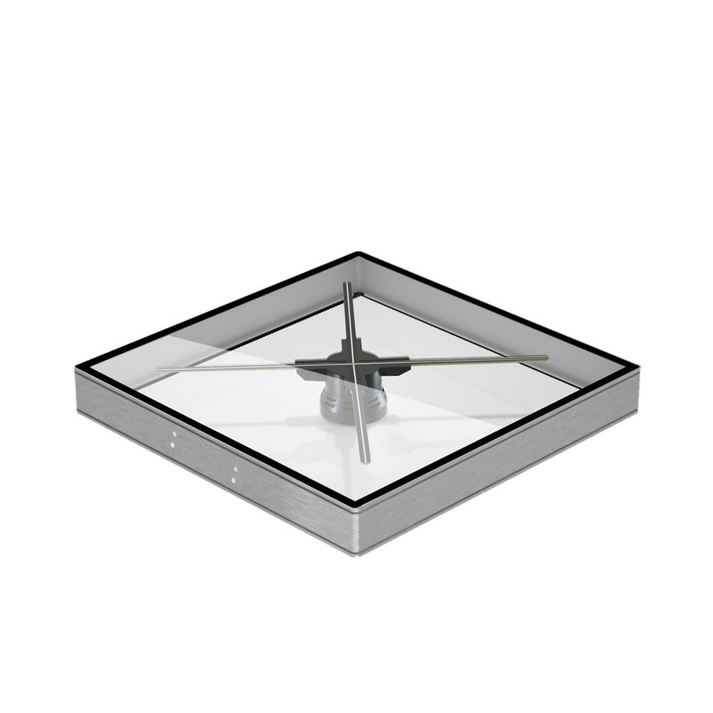 3D Hologram Fan, 3D Holographic Projector Display, Stereo Floating Advertising Machine Fan Aerial Imaging Advertising Exhibition, for Business Bar Parties
