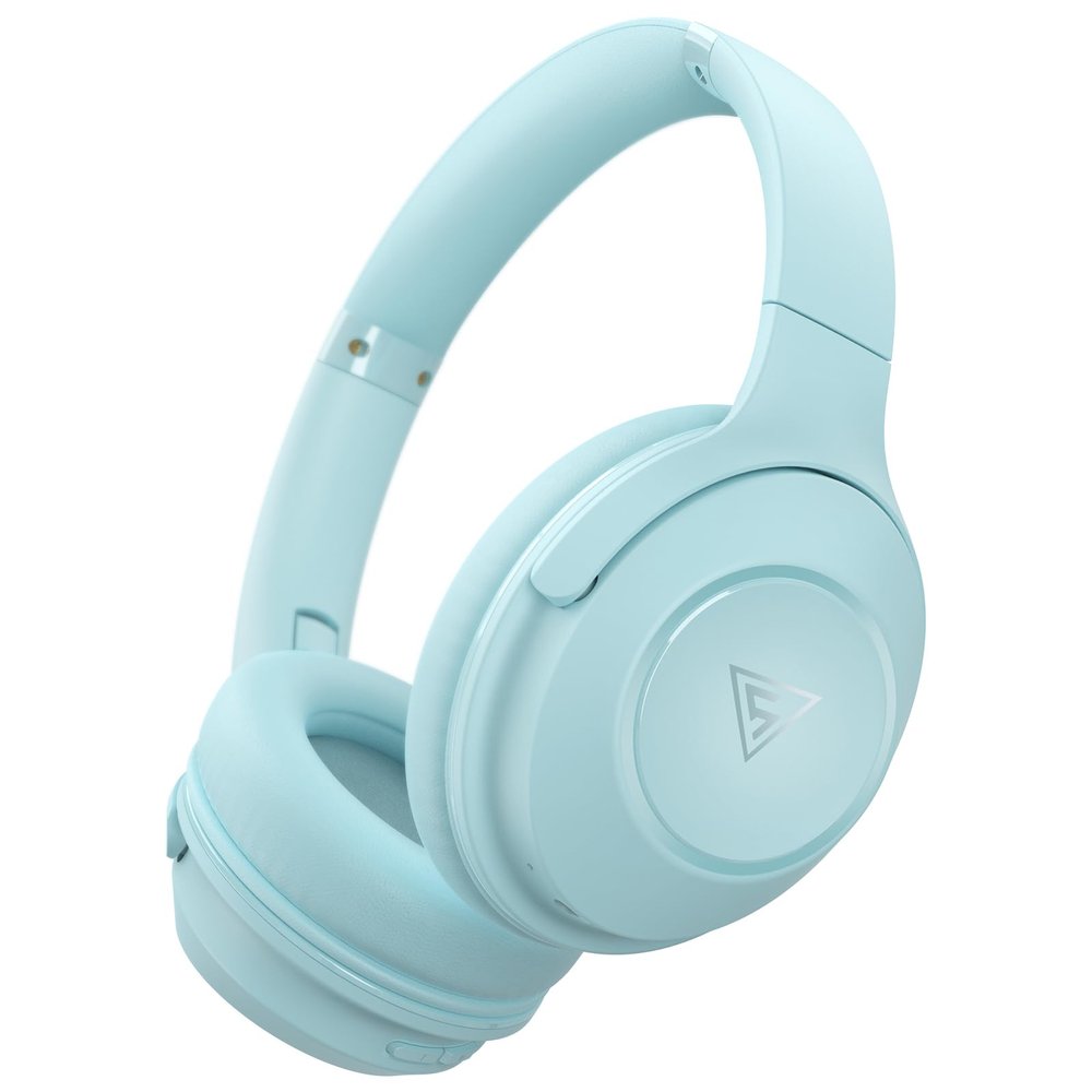 DOQAUS Bluetooth Headphones Over The Ear Wireless, 70H Playtime, 3 EQ Modes, HiFi Stereo with Deep Bass, Memory Foam Comfort for Travel, Gym, Workout, Phone, PC Stocking Stuffers