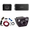 KICKER 48VCVR122 CompVR 12" in Vented Box, w/ 47KEY5001 Amp with Bass Knob, Amp Kit Bundle view 1