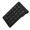 Dioche 22 Keys USB Keypad Numeric, Numpad Mini Financial Accounting Rechargeable Keypad Numpad Number Pad Mini Keyboard for Laptop Desktop PC Notebook (Black) view 3