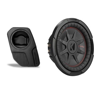 KICKER 48CWRT102 Subwoofer BR-DS10U Add-On Compatible with 2021-2025 Ford Bronco 4-Door Rear Door