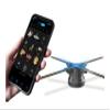 3D Hologram Fan, 25.6" Naked-eye Holographic 3D Projector Wall Mounted Advertising Machine Virtual Suspension Stereo Display, for Home Decorations,Anime character projection view 2