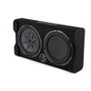 KICKER 48TRTP122 Comp RT 12" Subwoofer Enclosure Package + 46CXA4001 Amp Bundle view 3