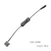 Chunsu DC 5.5 * 2.1mm to Molex Adapter Cable 12V Computer Molex DC Extension Cable with Switch -37cm(with Switch) view 2