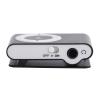 Media Player, Video Player Digital Music Media with Earphone and USB Cable Digital Signage Player for MP3 BackClip Player (Black) view 1