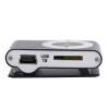 Media Player, Video Player Digital Music Media with Earphone and USB Cable Digital Signage Player for MP3 BackClip Player (Black) view 4