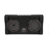 Kicker Comp RT 8 Inch 48TRTP82 Thin Down Firing Enclosure Package with 46CXA4001 Amplifier & Bass Knob Bundle view 4