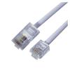 ACGTUY RJ11 6P4C to RJ45 8P4C Modular Internet Extension Cable 50CM 1M 300CM 5M(0.5m) view 1