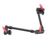 aqxreight Articulating Arm 22 I 1/4in S Double B Head Multi Angle Extension Rod for Phone Camera Capability and 180-degree Ballhead Red Knobs for Adjustments While view 3