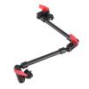 aqxreight Articulating Arm 22 I 1/4in S Double B Head Multi Angle Extension Rod for Phone Camera Capability and 180-degree Ballhead Red Knobs for Adjustments While view 4