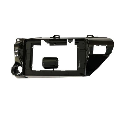 LHAOYDM Radio Frame 10.1 Inch Frame Fit for Toyota REVO HILUX 2016-19 Car Radio DVD Refitting Trim Kit Mount Plate Stereo Bezel Attractive and Durable(Only Frame Left)