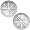 ASA Electronics Boat Speaker Grille RG65HGS | Silver 6 1/2 Inch (Pair) view 2