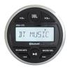JBL PRV-175 Marine Gauge Hole Mount USB Bluetooth AM/FM Digital Stereo Receiver, Wired Remote, 20-Foot Extension Cable, 2x 6.5" 180 Watt Peak Power 2-Way Multi-Element Boat Gray Speakers view 2