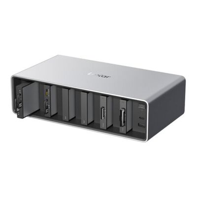 Lexar Professional Workflow Docking Station with 6 Customizable Bays with Thunderbolt 4 Connectivity