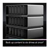 Lexar Professional Workflow Docking Station with 6 Customizable Bays with Thunderbolt 4 Connectivity view 4