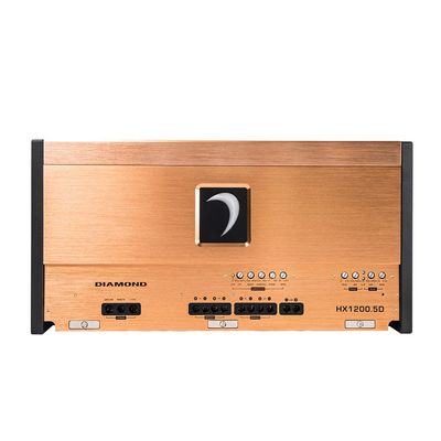Diamond Audio HX1200.5D 1200 Watt RMS 5 Channel Class D Full Range HEX Series Amplifier