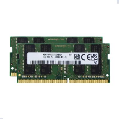 Factory Original 32GB (2x16GB) Compatible for MSI Crosshair 15 B12U (DDR4), B12UEZ, B12UGSZ, B12UGZ Gaming Laptop DDR4 3200MHz PC4-25600 SODIMM 2RX8 CL22 1.2v Notebook Memory RAM Upgrade Adamanta