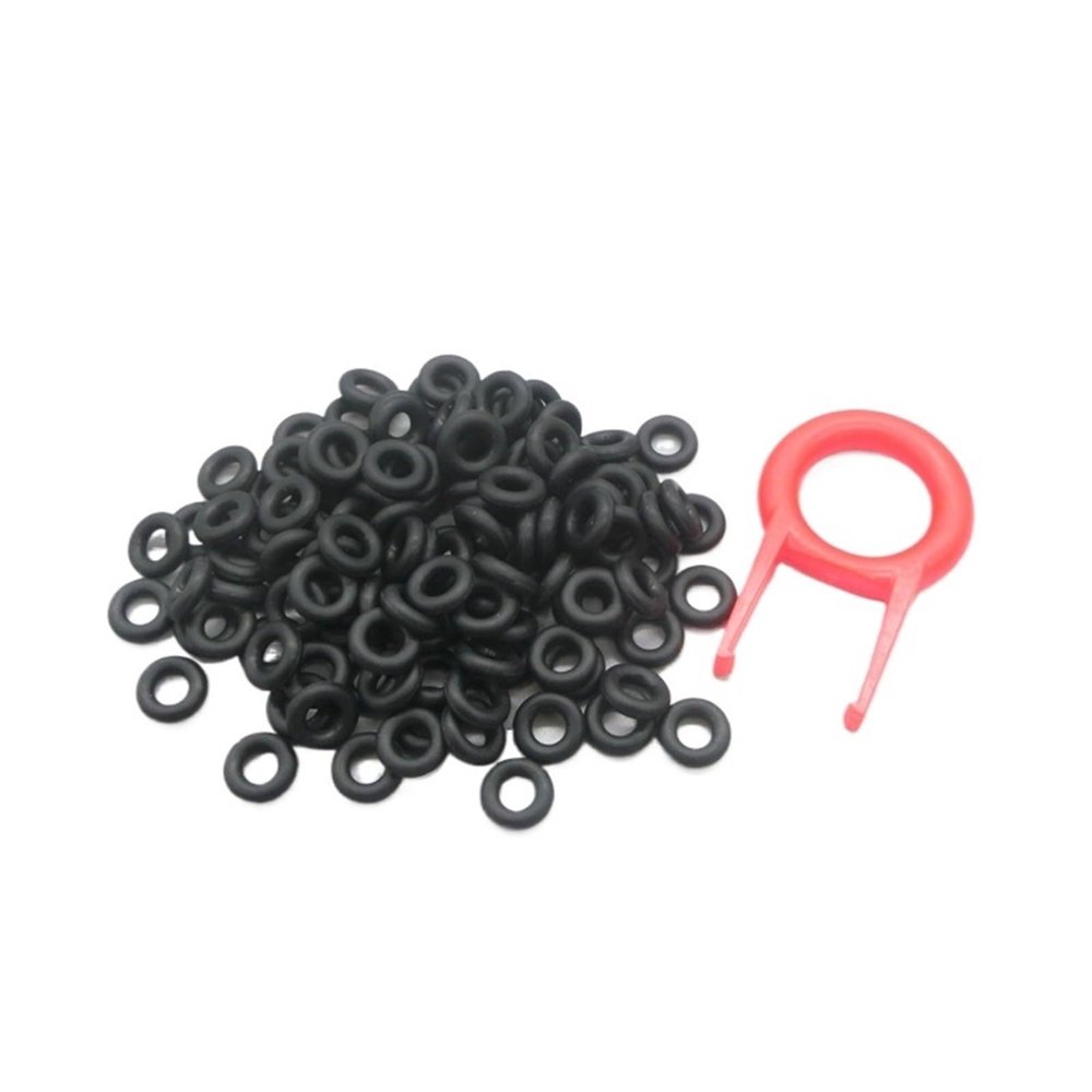 110pcs Keycaps O Ring Seal Noise Reduction Keyboard O-Ring Seal Switch Sound Dampeners for Cherry MX Keyboard Damper Replacement(70R,8x5x1.5mm)