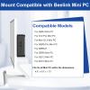 Maozhren Mini PC Mount Compatible with Beelink Mini PC Vesa Mount/Wall Mount/Under Desk, for S12 Pro, Mini S13, SER6 Pro/SER3/SER9, SEi12/EQ13 and More, with Holder view 2
