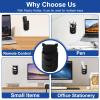 Maozhren Mini PC Mount Compatible with Beelink Mini PC Vesa Mount/Wall Mount/Under Desk, for S12 Pro, Mini S13, SER6 Pro/SER3/SER9, SEi12/EQ13 and More, with Holder view 4